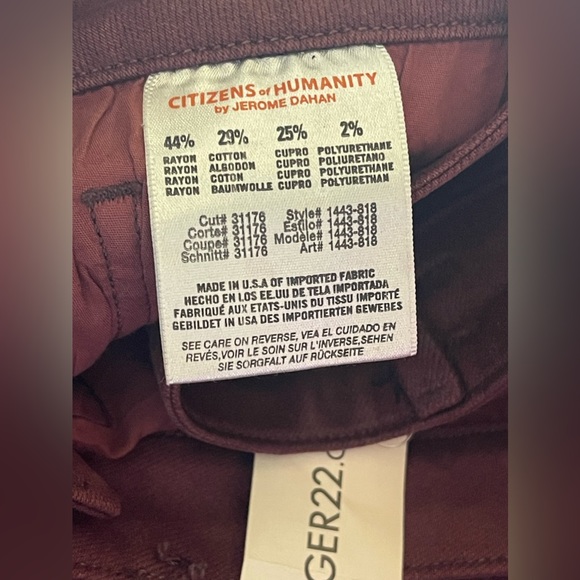 Citizens of Humanity jeans - Picture 7 of 7